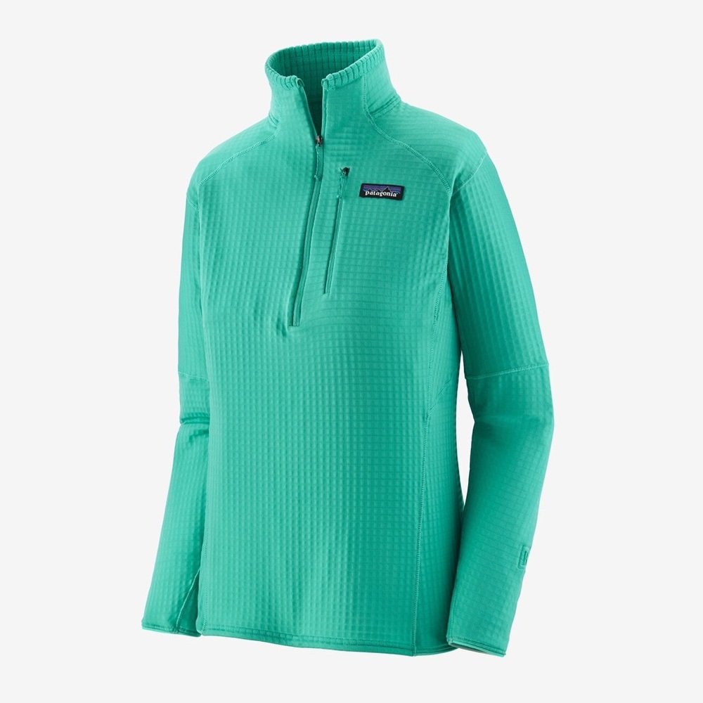 Patagonia R1 Fleece Pullover - orange sz M